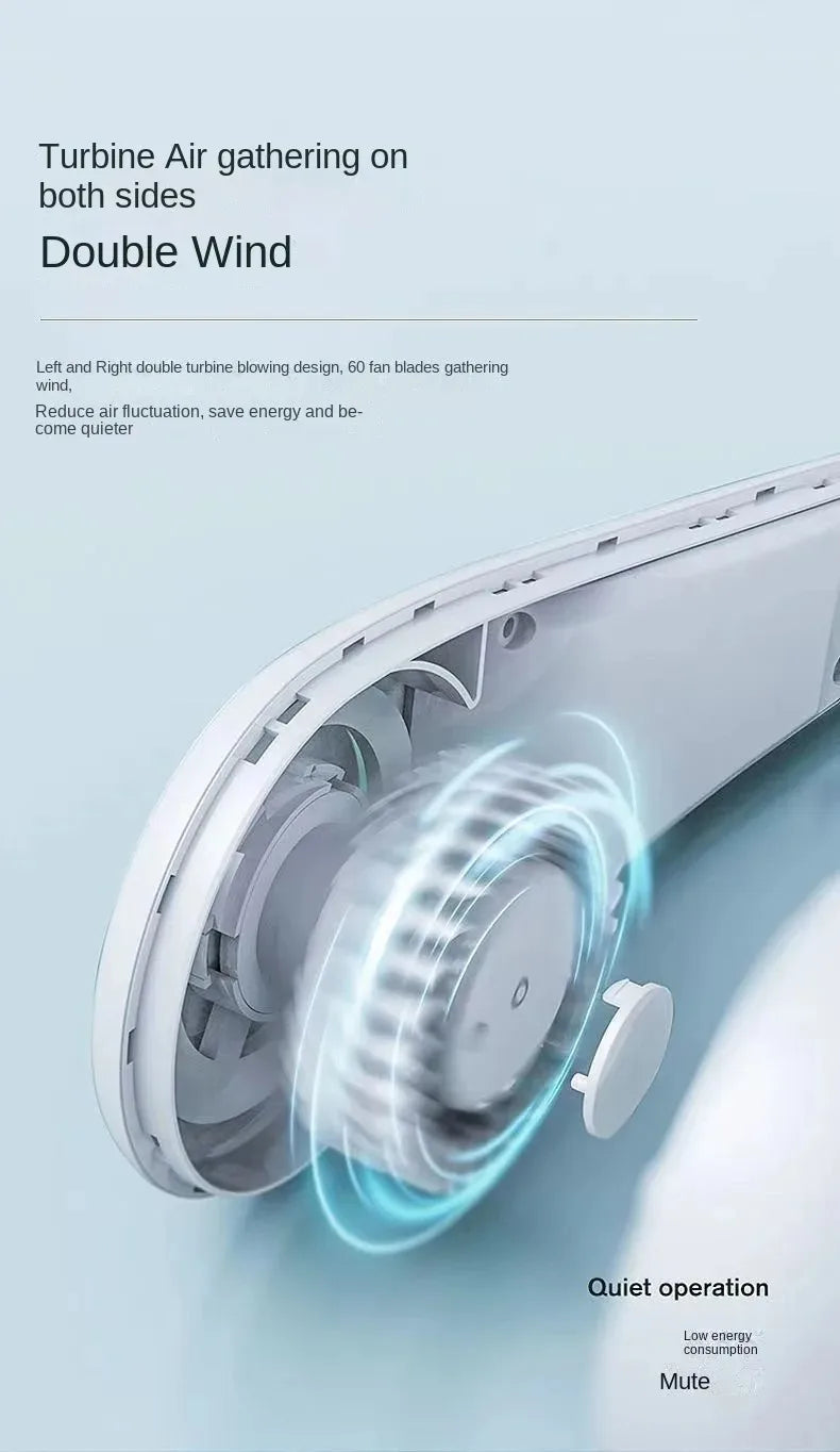 NeckBreeze™ - Portable Hanging Neck Fan