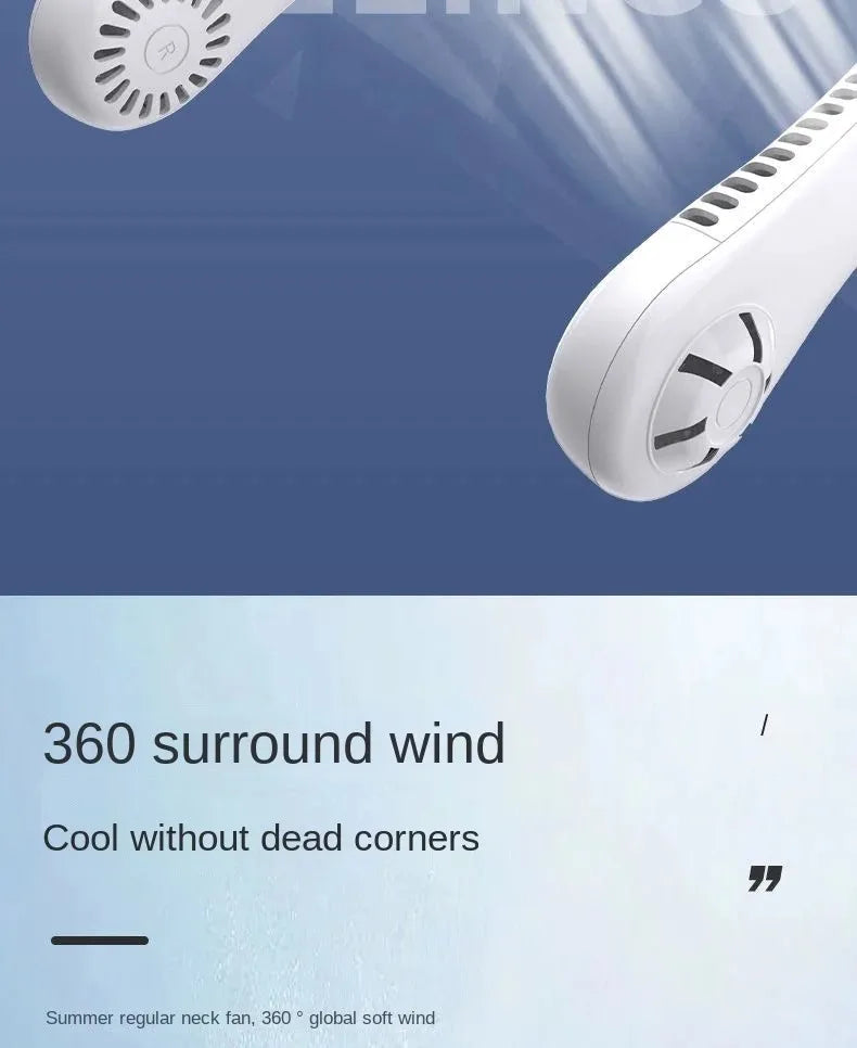 NeckBreeze™ - Portable Hanging Neck Fan
