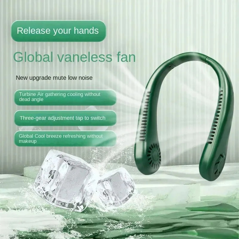 NeckBreeze™ - Portable Hanging Neck Fan