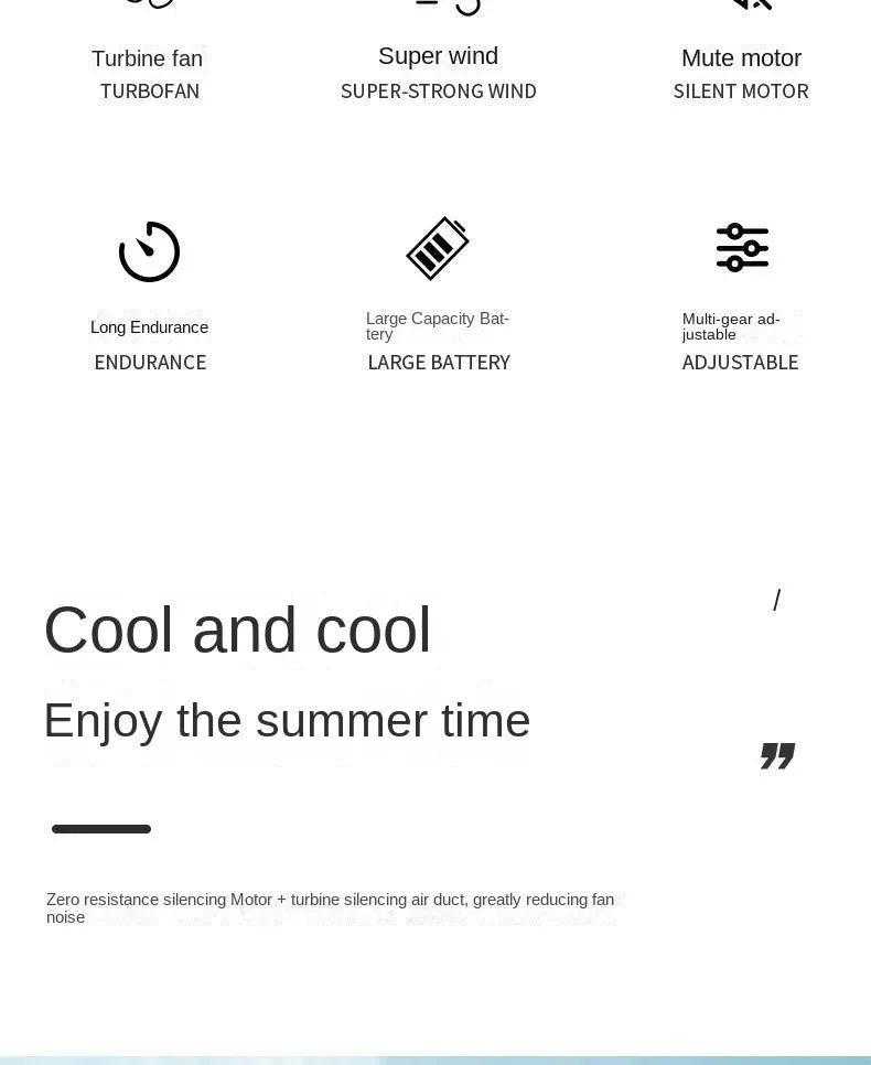 NeckBreeze™ - Portable Hanging Neck Fan