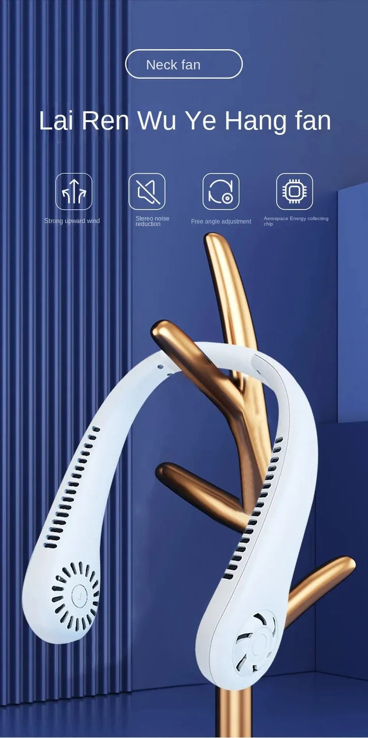 NeckBreeze™ - Portable Hanging Neck Fan