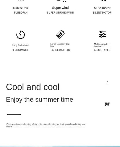 NeckBreeze™ - Portable Hanging Neck Fan